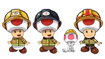 Firefighter Toad concept art
