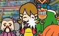 5-Volt taking photos of the caught Wario