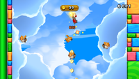 Waddlewing Wipeout in New Super Mario Bros. U