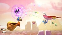 Kamek summoning a Bullet Bill to attack Yoshi in Yoshi and the Mysterious Book
