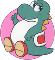 Yoshi Super Mario 4-koma Daikōshin 2, cover flap