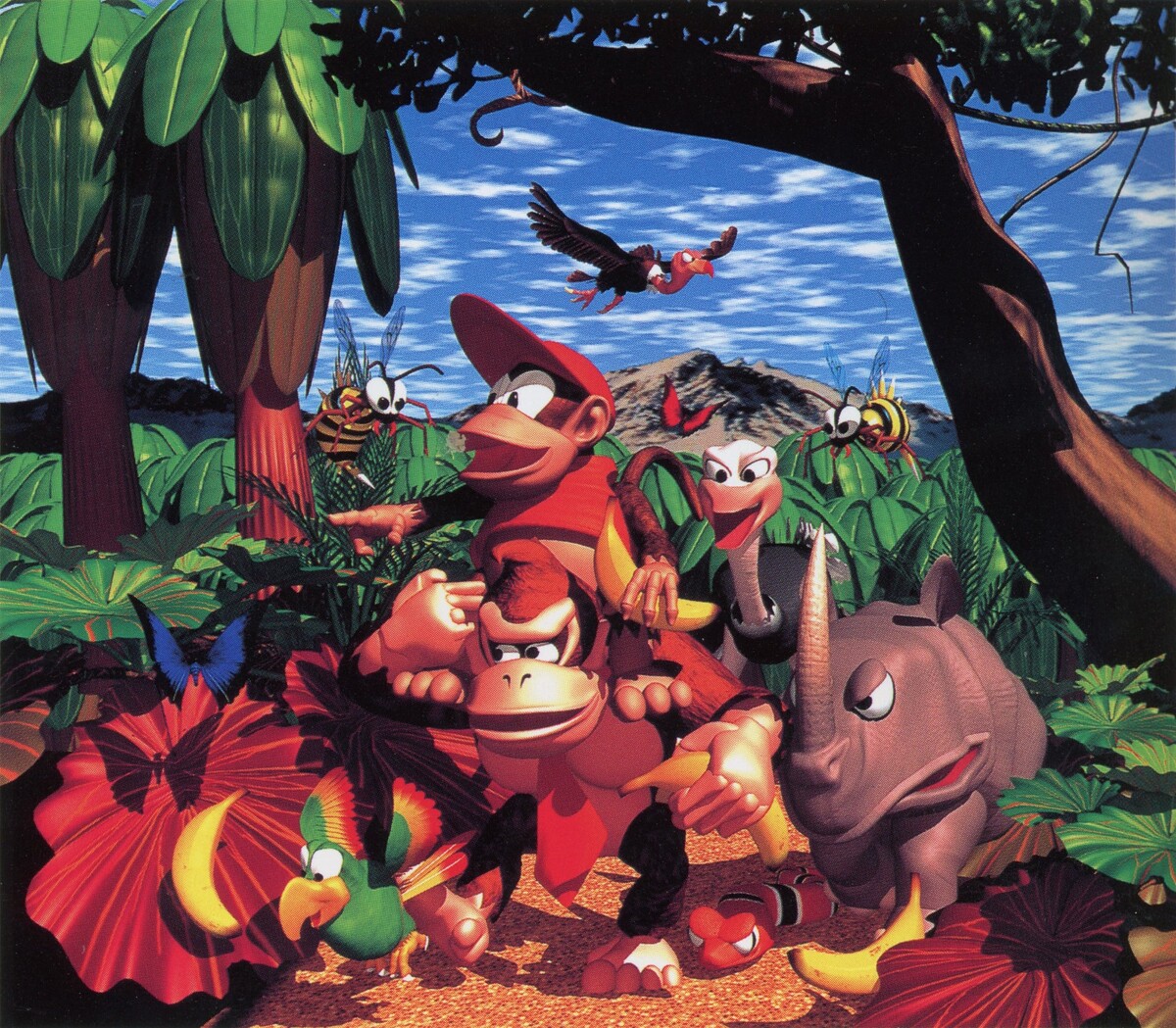 File:DKC JP Title Screen Art.jpg - Super Mario Wiki, the Mario encyclopedia