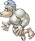 Image of Eddie the Mean Old Yeti from the Donkey Kong Card Game