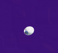 The Mr. I Laser from Mario Party 5's Super Duel Mode.