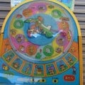 Closeup of the game's wheel
