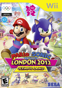 Mario & Sonic at the London 2012 Olympic Games boxart.
