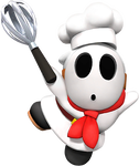 Shy Guy (Pastry Chef) from Mario Kart Tour