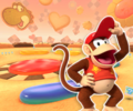 The course icon with Diddy Kong