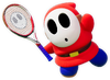Artwork of Shy Guy from Mario Tennis Fever