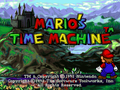 The title screen.