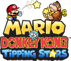 Alternate international logo with a Mini Mario and Mini Donkey Kong