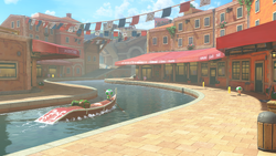 Thumbnail for "Salty Salty Speedway" from Mario Kart World used for Nintendo Music