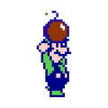 Luigi carrying a bomb ( 20)