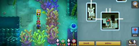 Ninth block in Oho Oasis of Mario & Luigi: Superstar Saga + Bowser's Minions.