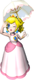 Artwork of Princess Peach from the Super Mario 3D All-Stars version of Super Mario Sunshine