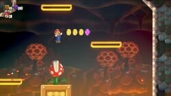 The Badge Challenge Floating High Jump II level in Super Mario Bros. Wonder