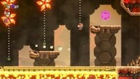 The second 10-flower coin in Pull, Turn, Burn in Super Mario Bros. Wonder