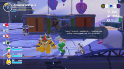 The Stuck at Work Side Quest in Mario + Rabbids Sparks of Hope