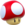 Artwork of a Super Mushroom from Super Mario 3D World.