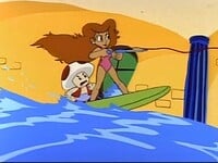 Reign Storm - Another scene where "Girls Just Want to Have Fun" plays