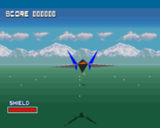 Star Fox in WarioWare: Smooth Moves.