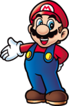 Artwork of Mario.