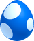 Artwork of a Yoshi's Egg for Bubble Baby Yoshi. This design does not appear in-game