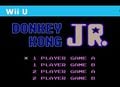 Donkey Kong Jr. (Wii U)