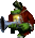 Kaptain K. Rool sprite in Donkey Kong Country 2: Diddy's Kong Quest