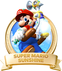 Logo Sunshine - Super Mario 3D All-Stars.png