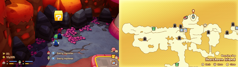 37th block in Skorcheen Island from Mario & Luigi: Brothership