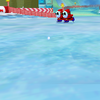 Ice terrain in Mario Kart: Double Dash!!
