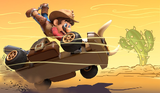 Windswept Prairie course icon from Mario Kart Live: Home Circuit