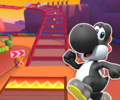 The course icon of the T variant with Black Yoshi
