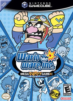 WarioWare, Inc.: Mega Party Game$! Port box art