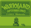 The image for "Title Screen" from Wario Land: Super Mario Land 3 on Nintendo Music.