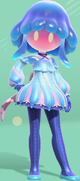 A body cosmetic in Nintendo Switch Sports Resort resembling the Jellyfish Sisters from Mario & Luigi: Superstar Saga.