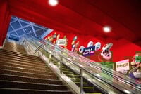 A photo of the Nintendo and Narita Airport collaboration