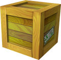 Model of a Crate from Super Mario Sunshine.