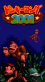 Underwater title screen for the Japanese GBC Donkey Kong Country