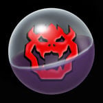 Mario Party 5 promotional artwork of a Bowser Capsule.