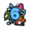 The icon for the Bugband #6, "Retro4Life".