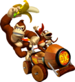 Donkey Kong and Diddy - Mario Kart Double Dash.png