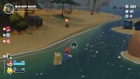 A Roaming Bob-omb on Beacon Beach
