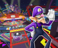 The course icon of the T variant with Waluigi