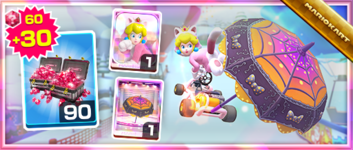 The Magic Parasol Pack from the 2021 Halloween Tour in Mario Kart Tour
