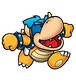 A blue Koopa Kid from Mario Party Advance