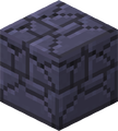 Cracked Polished Blackstone Bricks