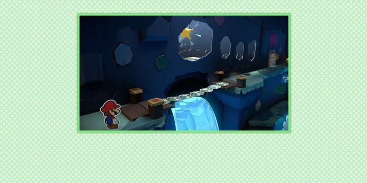 Picture shown with the fourth question in Paper Mario: Color Splash Trivia Quiz