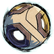 Soccer ball item sticker for the Mario Strikers: Battle League trophy in the Trophy Creator application